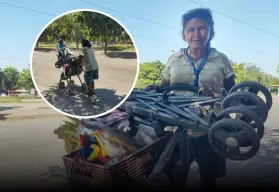 ¡Fe y tenacidad! María es una mujer que convierte el reciclaje en esperanza en Culiacán