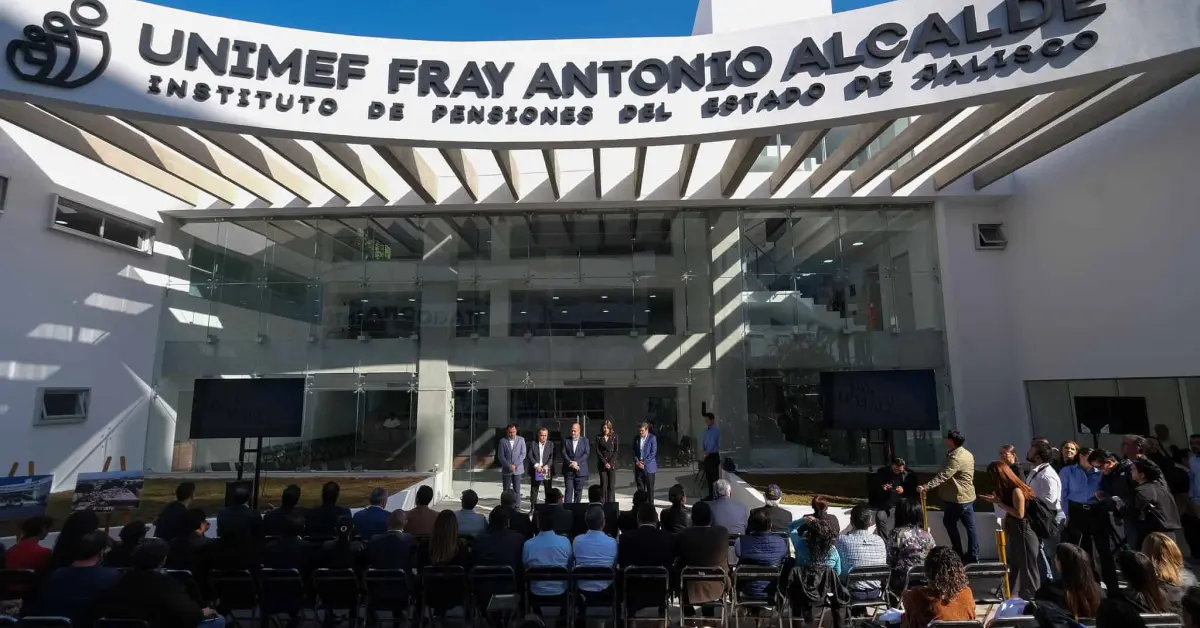 Enrique Alfaro inaugura la UNIMEF Fray Antonio Alcalde con inversión histórica de 331 MDP