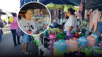 María de Jesús y sus 12 años de esfuerzo y calidez en el tianguis Huizaches en Culiacán