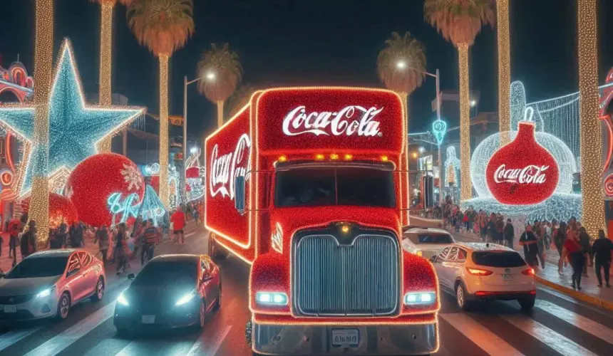 Caravana Coca Cola 2024  en Guadalajara; checa las rutas.