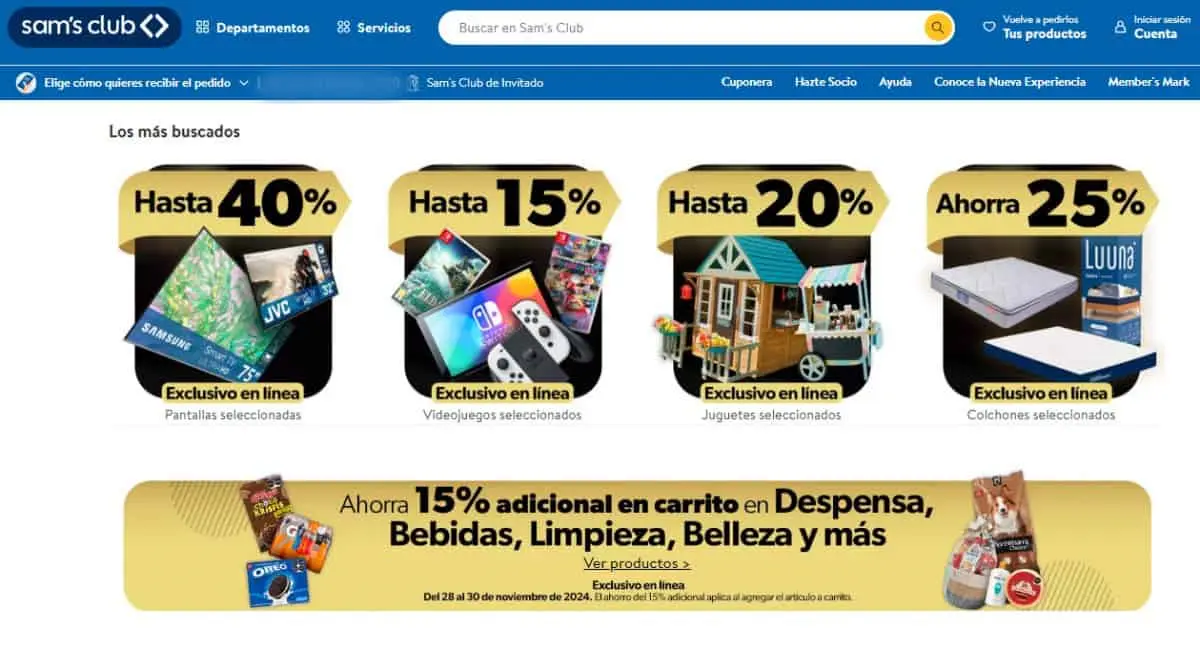 Black Days 2024: Sam's Club se adelanta al Black Friday con ofertas irresistibles