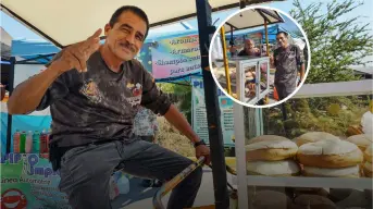 Clemente Corrales, el hombre que endulza la vida con delicioso pan a bordo de un triciclo en Culiacán