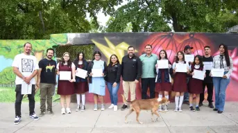 Murales que motivan, inspiran y crean esperanza en la Secundaria General #7 en Culiacán