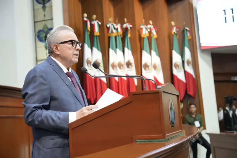 Rubén Rocha Moya, gobernador de Sinaloa.