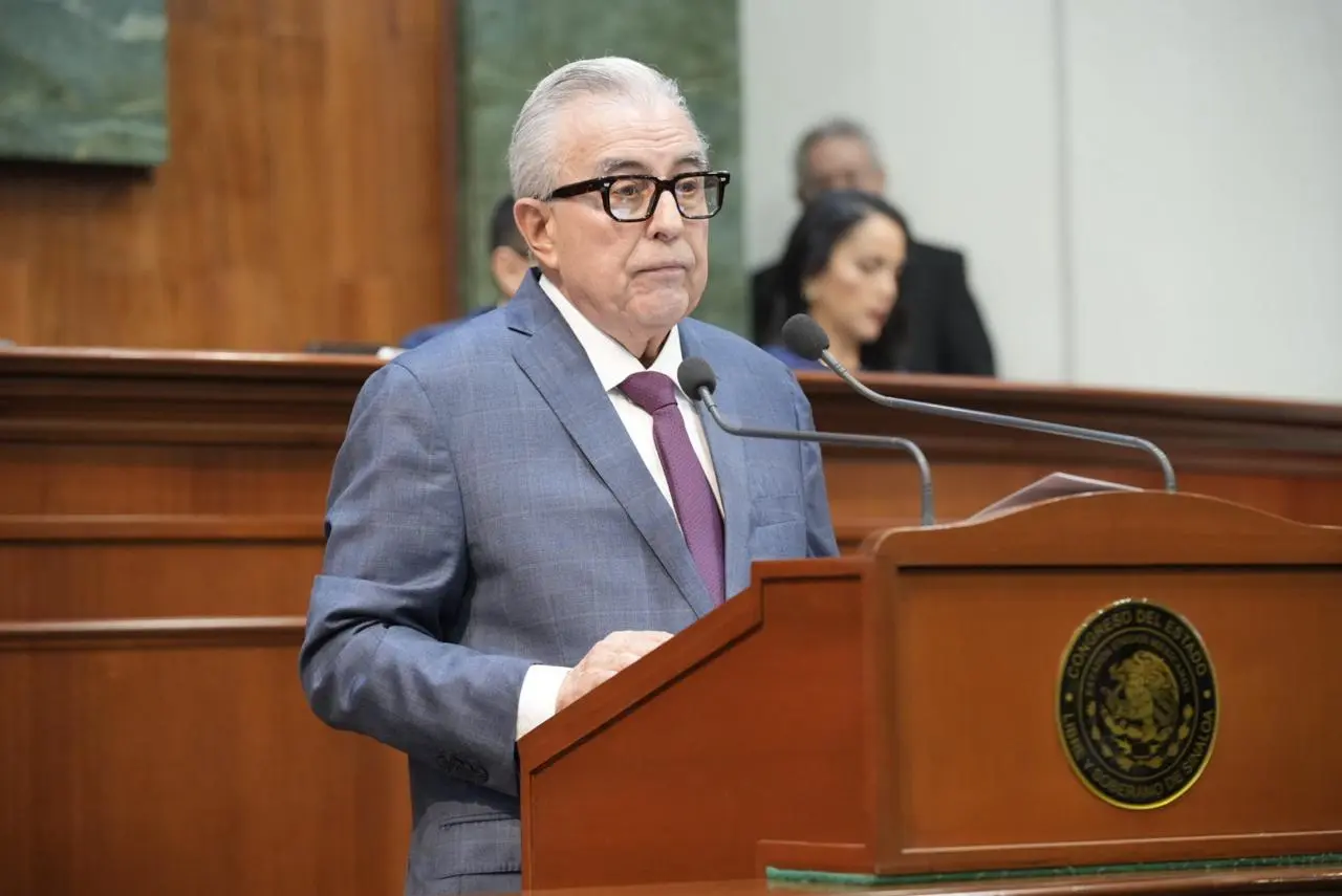 Rubén Rocha Moya, gobernador de Sinaloa.