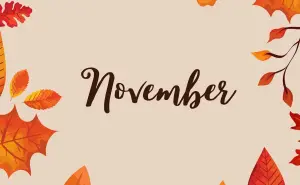 Frases para despedir el mes de noviembre