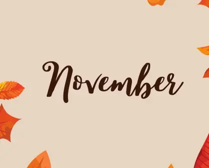 Frases para despedir el mes de noviembre