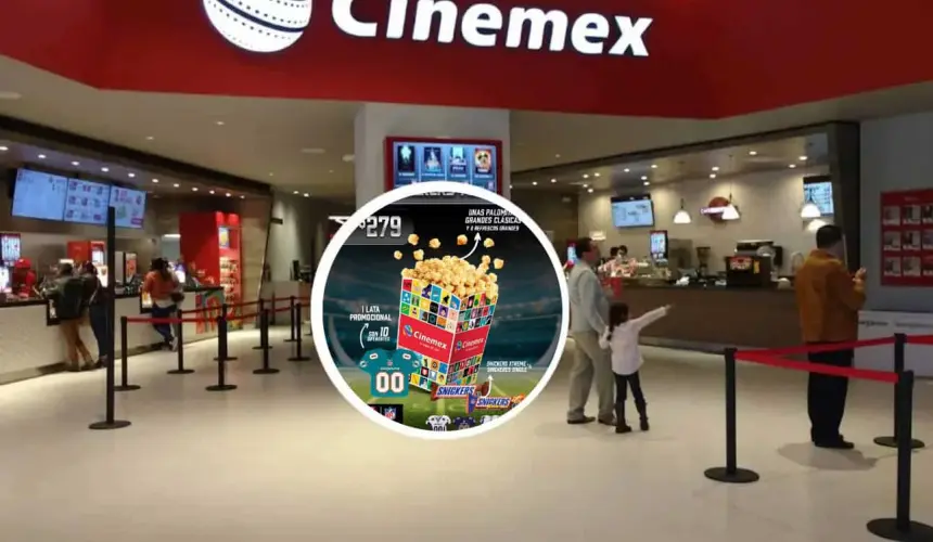 Descubre el nuevo Combo NFL de Cinemex, disponible por tiempo limitado.