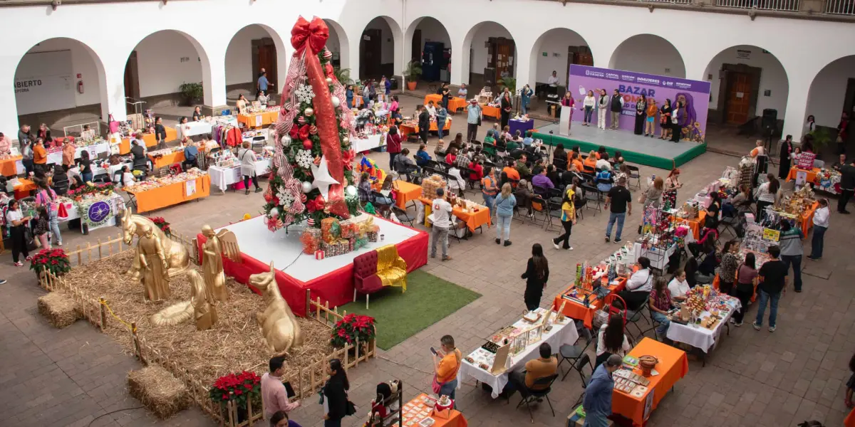 Culiacán impulsa a mujeres emprendedoras con el bazar Somos tu red de apoyo.