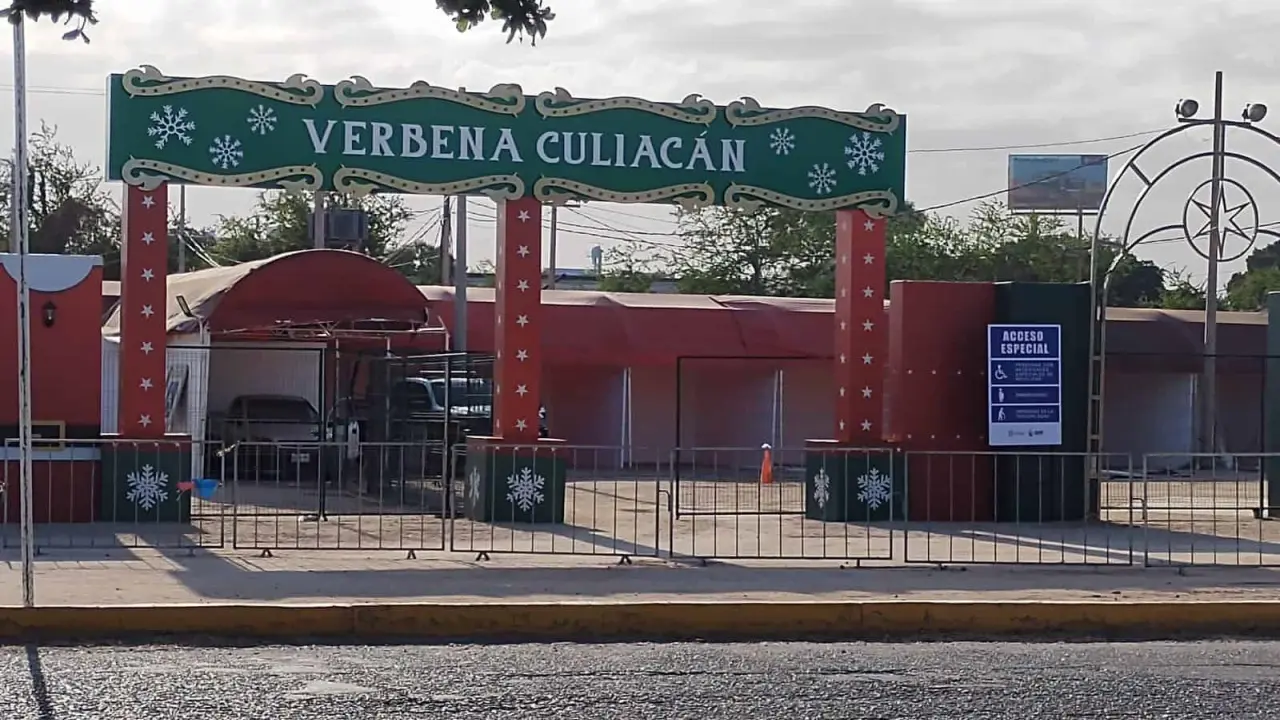 Sí habrá Verbena Culiacán 2024, ya preparan todo en la explanada de El Palmito. Foto: Tus Buenas Noticias