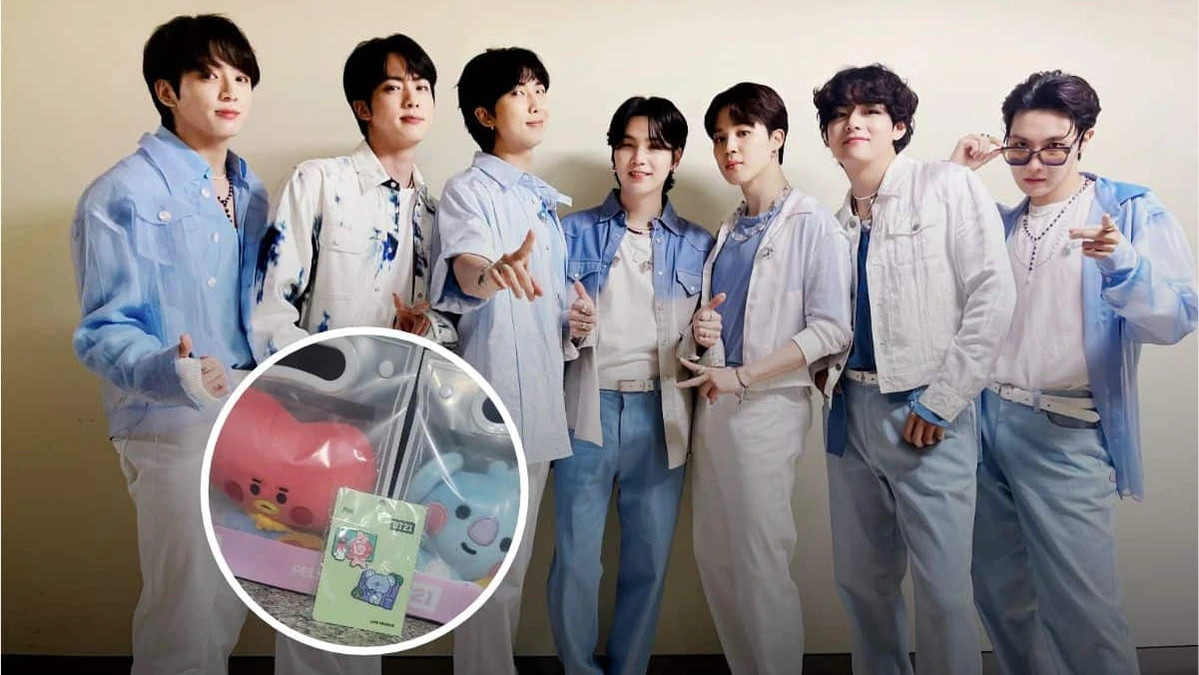 Los detalles una promoción de peluches BT21 en OXXO Gas de Monterrey. Foto: Disney-Cortesía