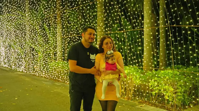 Precios accesibles para el espectáculo de luz Navidad en el Botánico de Culiacán.