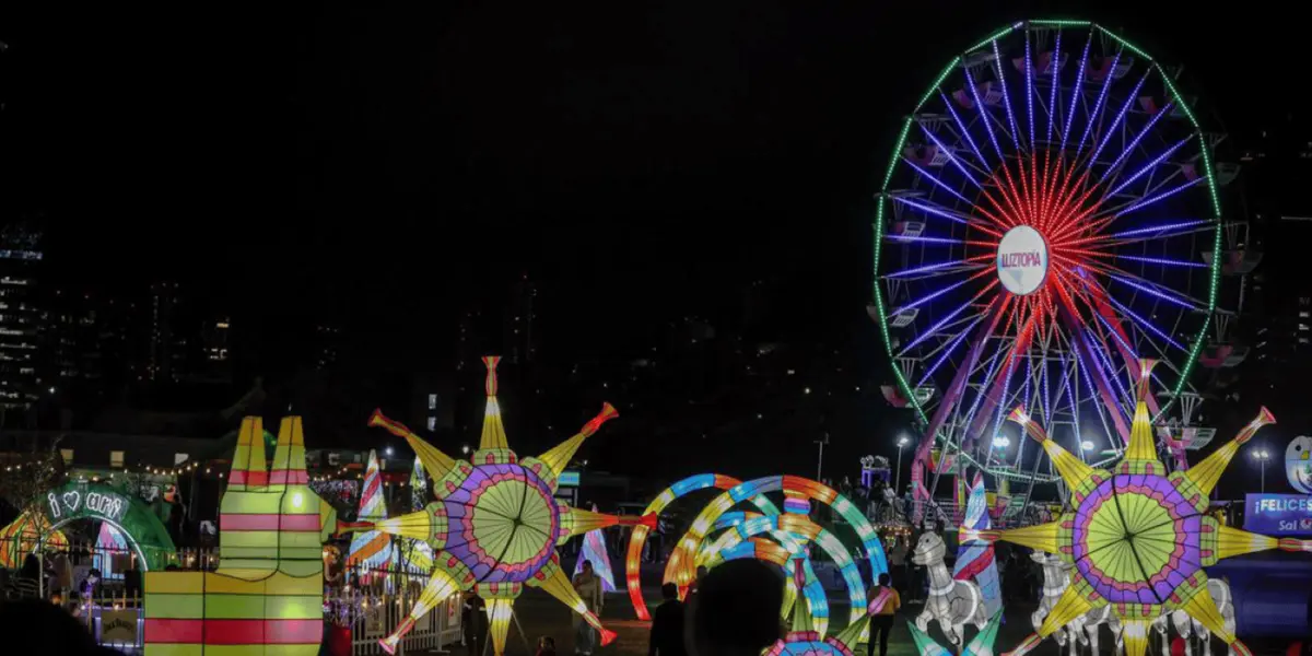 Ya arrancó el Festival de Luces Navideño 2024 en Monterrey, Nuevo León. Foto: Cortesía