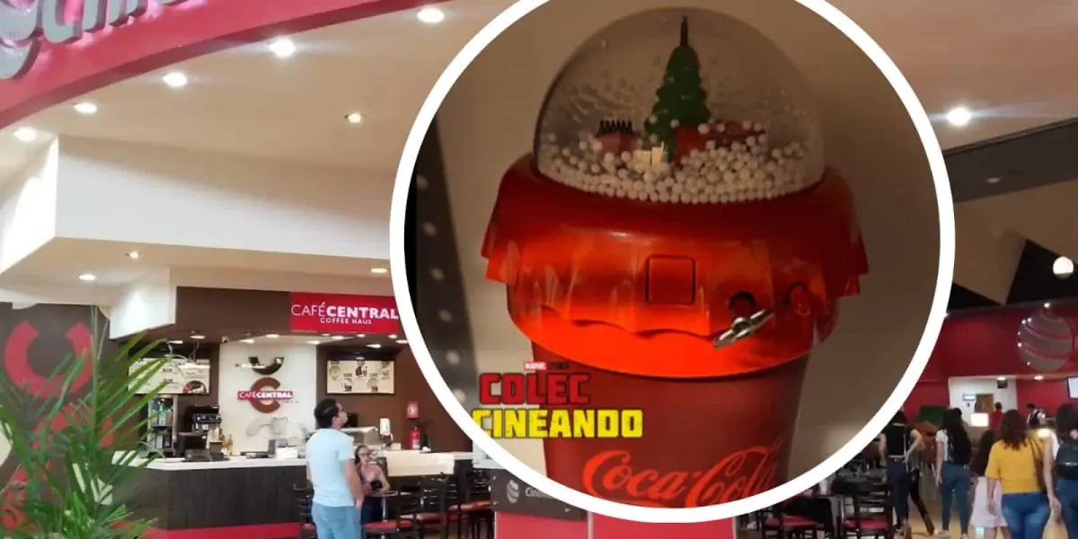 El vaso navideño de Coca Cola que venderá Cinemex viene con música. Foto: Coleeccionando-Cortesía