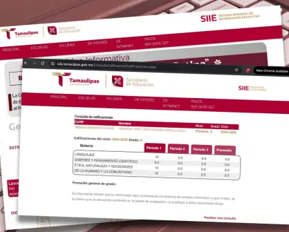 Cómo consultar boletas de calificaciones de alumnos en Tamaulipas 2024 paso a paso