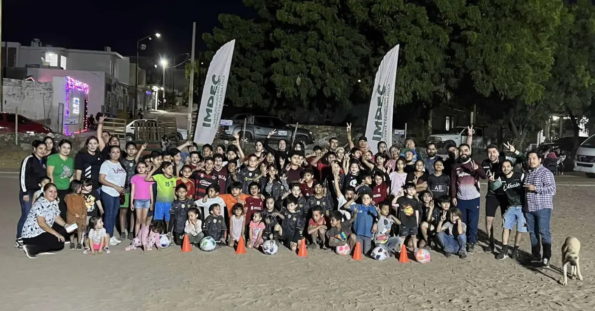 Deporte y recreación fortalecen la convivencia en la colonia Progreso en Culiacán