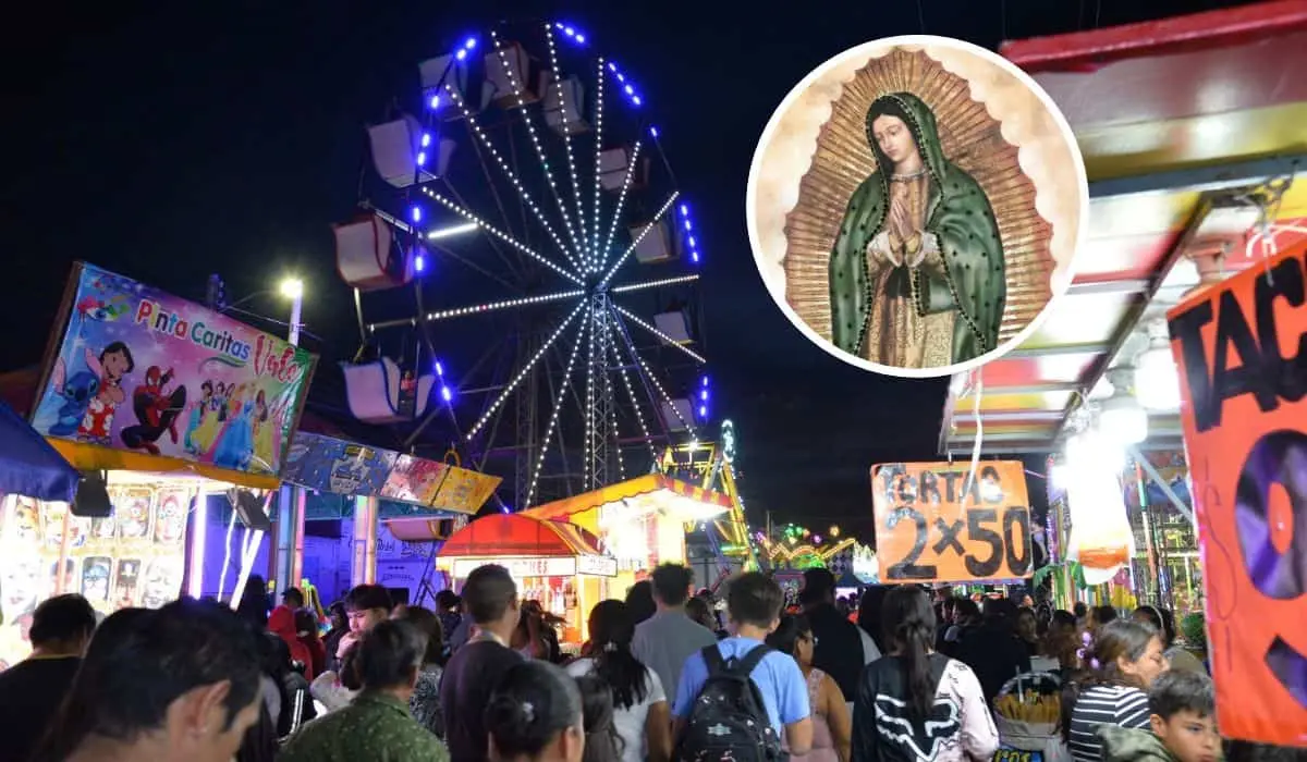 Invitan a la Feria de la Virgen 2024 en el municipio de Guadalupe, Zacatecas. Foto: Cortesía