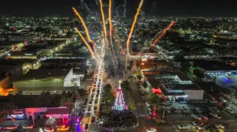 En Ahome ya llegó la Navidad; encienden el tradicional Pino e inauguran la Ruta Navideña 2024