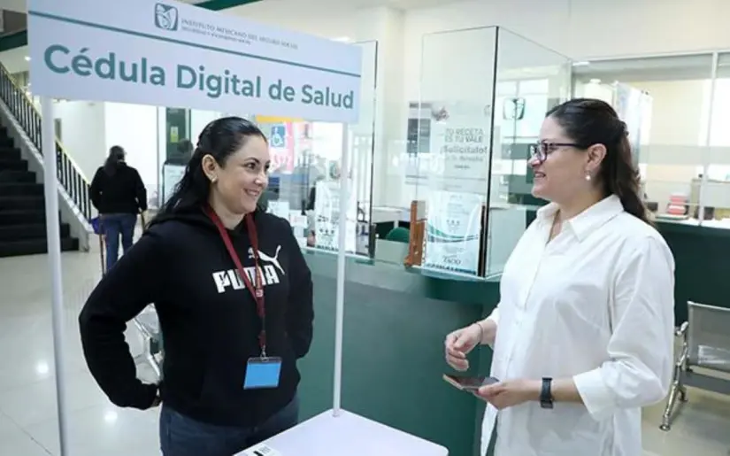 La cédula digital de salud del IMSS ya  está disponible en todo México. Foto: Cortesía