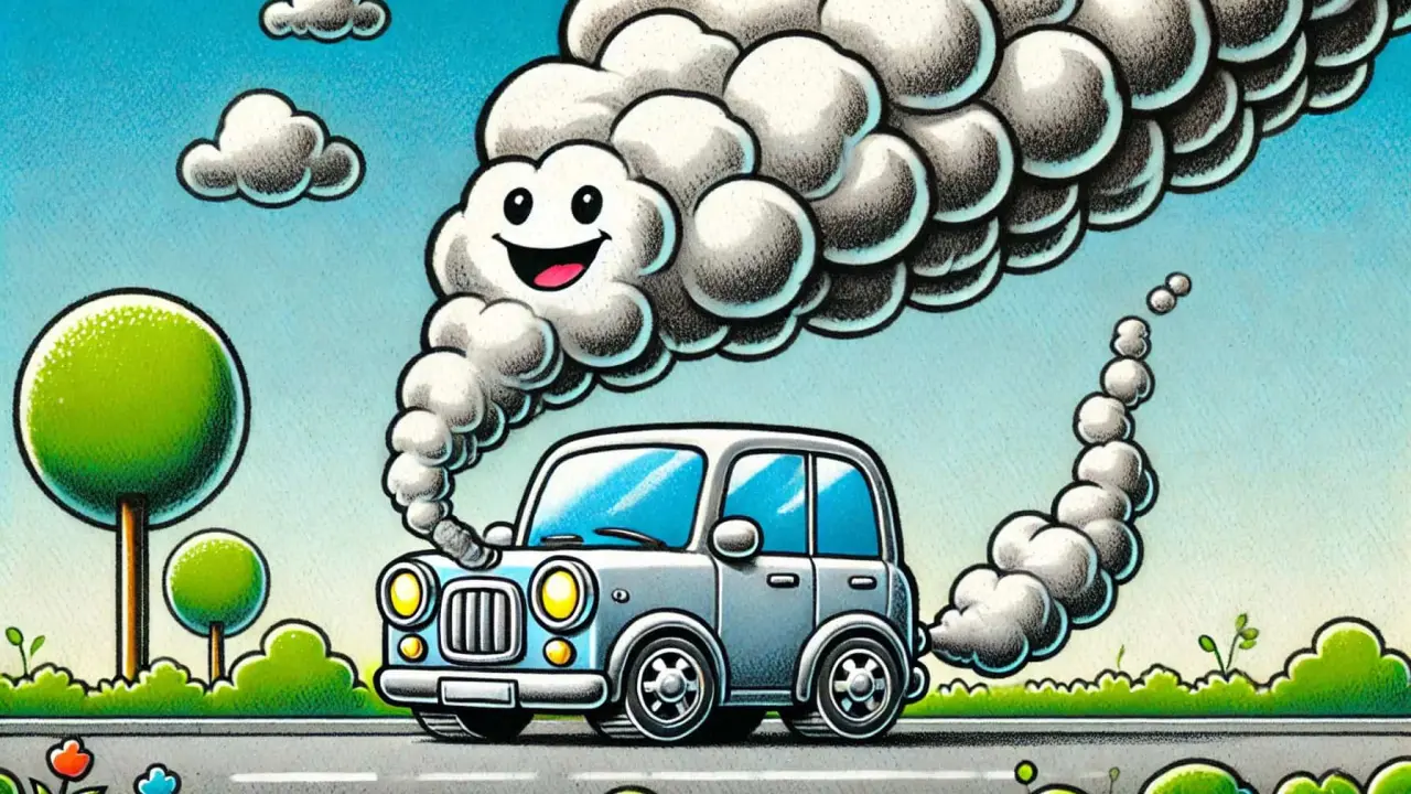 Auto contaminado.