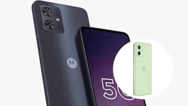 El celular Moto G54, trae una cámara de 50 megapíxeles. Foto: Cortesía