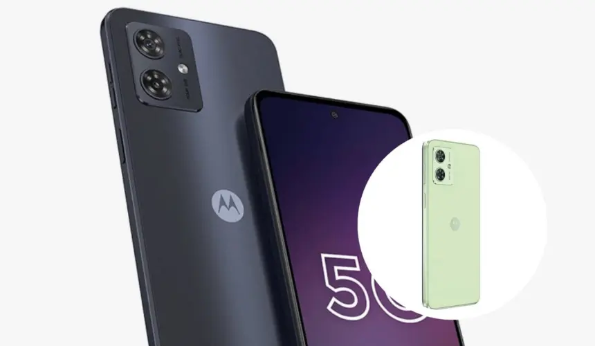 El celular Moto G54, trae una cámara de 50 megapíxeles. Foto: Cortesía