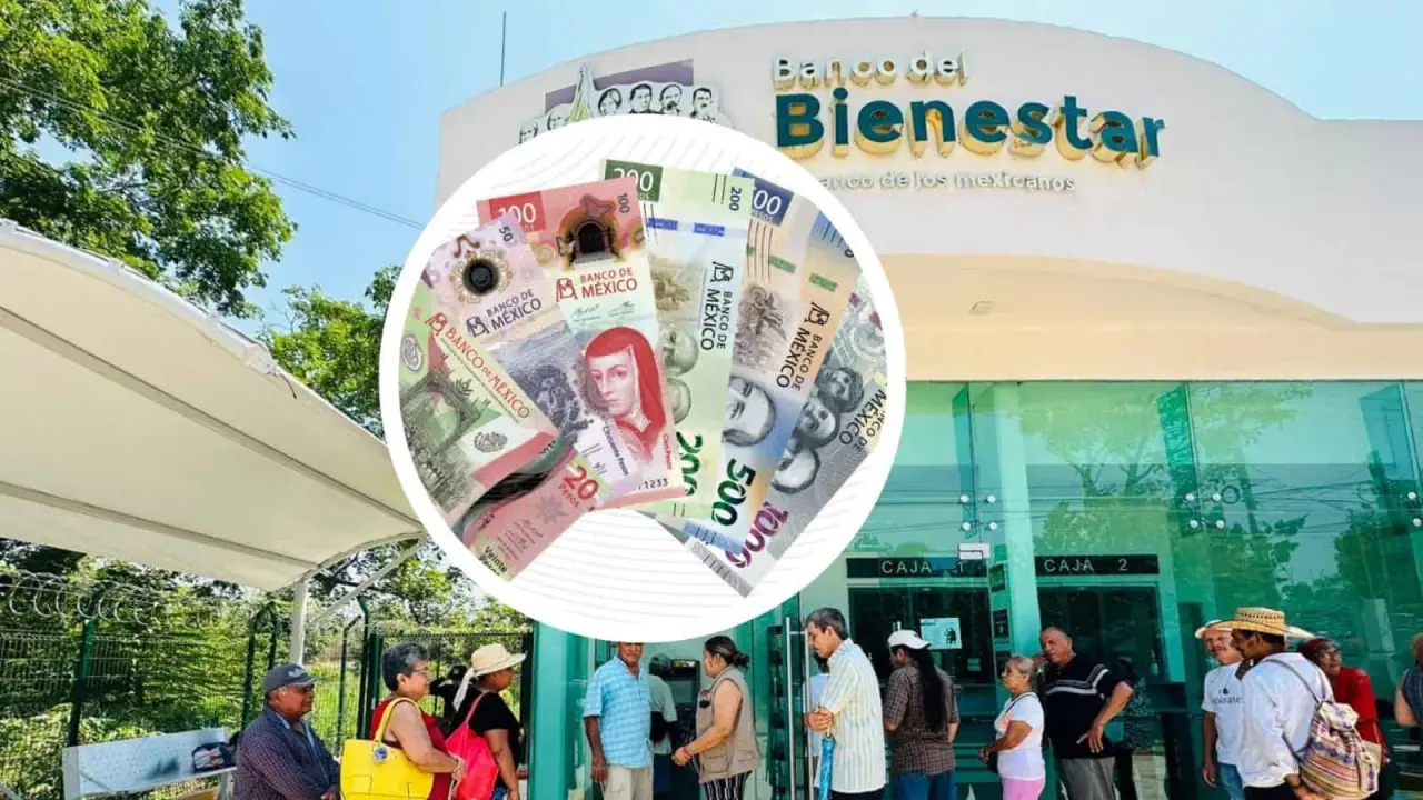 El doble pago de Pensión Bienestar aplicará en dos estados de México. Edición de foto: TBN