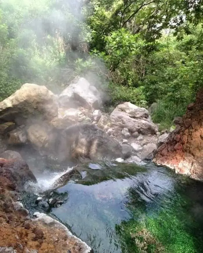 Aguas termales de Río Caliente.