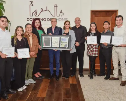 Alcalde Gerardo Vargas Landeros premia a jóvenes arquitectos por su contribución al desarrollo de Los Mochis