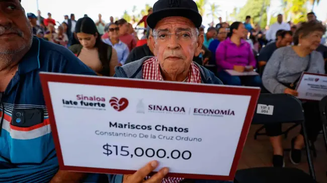 Entrega de apoyos.