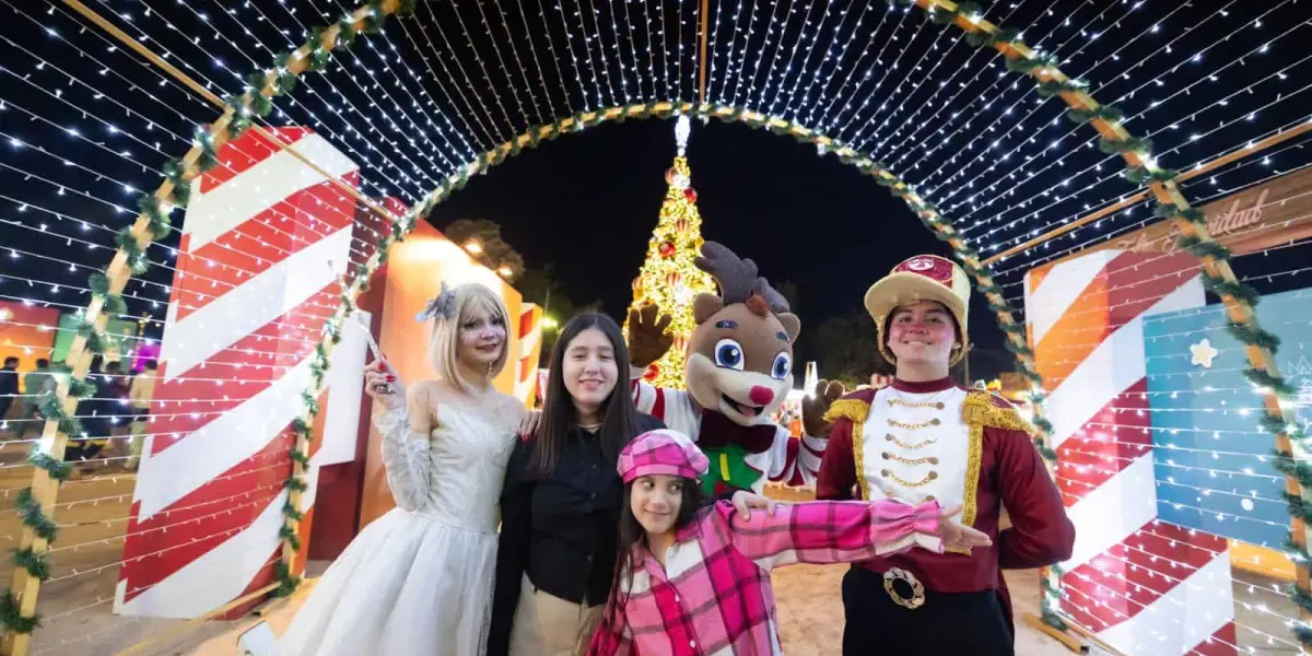 ¡Noches navideñas en familia en Culiacán! Disfruta y vive la magia de la Verbena Popular.