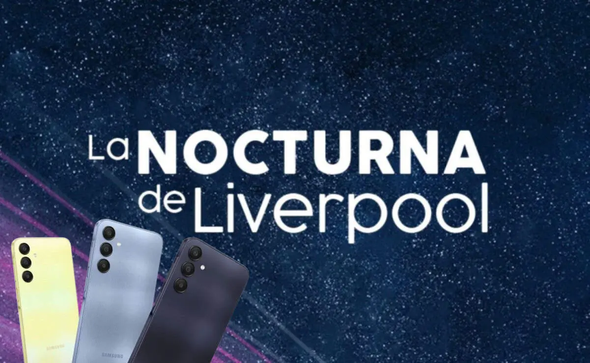 Aprovecha los descuentos en celulares de la Venta Nocturna Liverpool.