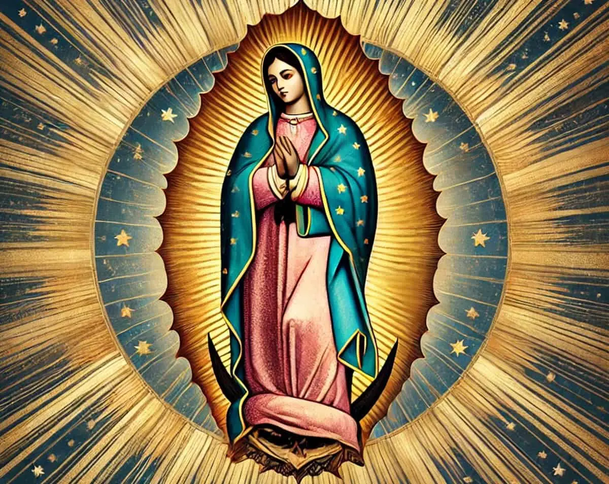 Virgen de Guadalupe.