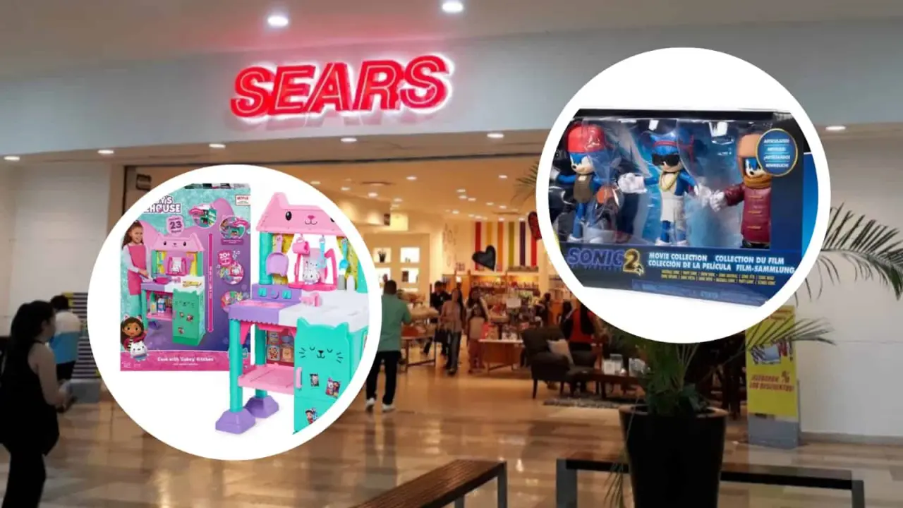 Ofertas de juguetes en la Venta Especial de Sears 2024. Foto: Cortesía