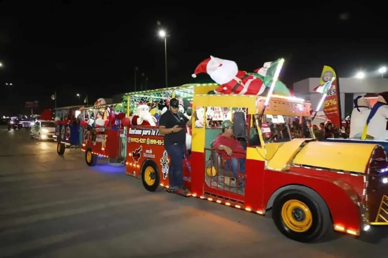 Invitan al Desfile Navideño 2024 en Reynosa. Foto: Cortesía