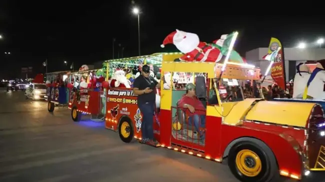 Invitan al Desfile Navideño 2024 en Reynosa. Foto: Cortesía