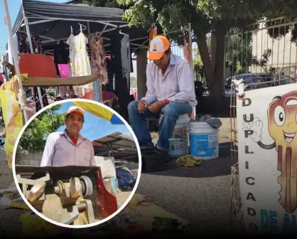 Desde 1983, Juan Carlos construye un futuro para su familia con cada llave que duplica a domicilio en Culiacán