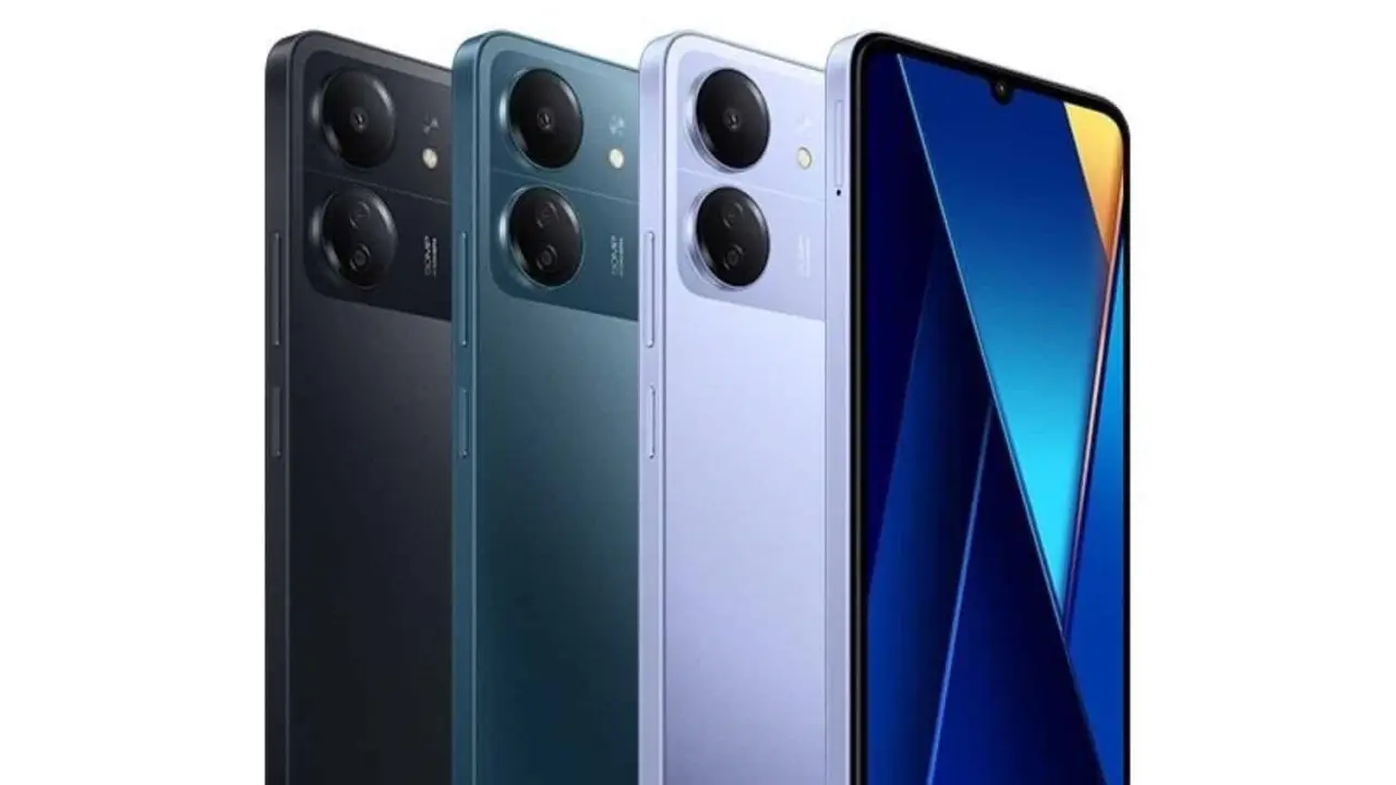 El celular POCO C65 incluye un diseño minimalista. Foto: Cortesía