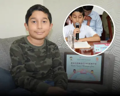 Víctor Ismael, regidor infantil, presenta propuesta para mejorar acceso a tecnología en escuelas de Culiacán