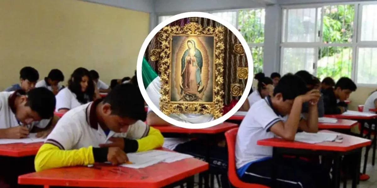 Te informamos si el Día de la Virgen de Guadalupe, habrá clases o no en México. Foto: Cortesía