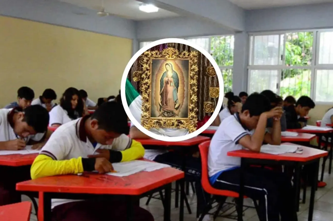 Te informamos si el Día de la Virgen de Guadalupe, habrá clases o no en México. Foto: Cortesía