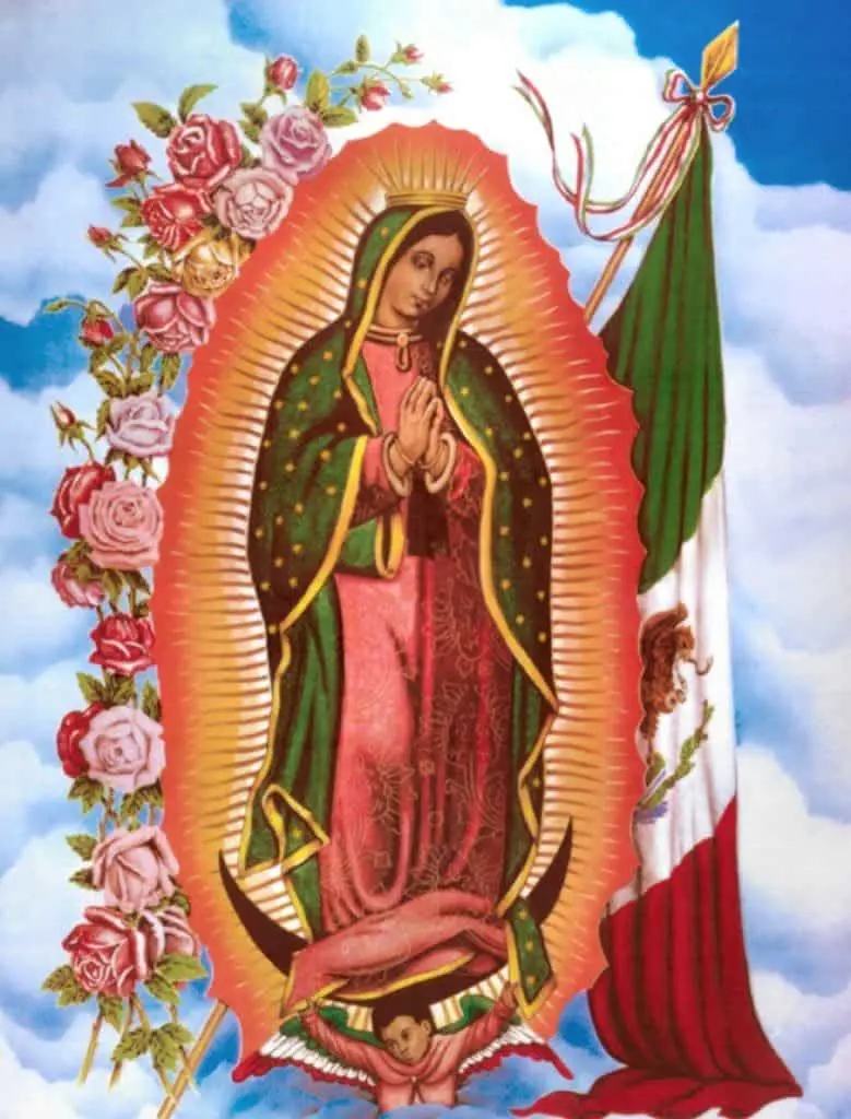 Virgen de Guadalupe.