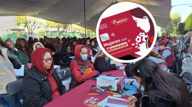 Mujeres con Bienestar Estado de México es para las jefas de familia. Foto: Cortesía