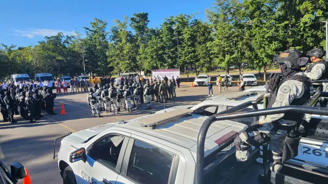 Refuerzan vigilancia y colaboración para unas celebraciones decembrinas seguras en la capital sinaloense.