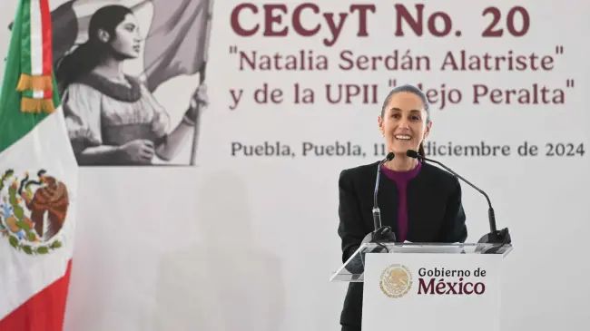Claudia Sheinbaum, la cuarta mujer más poderosa del mundo.
