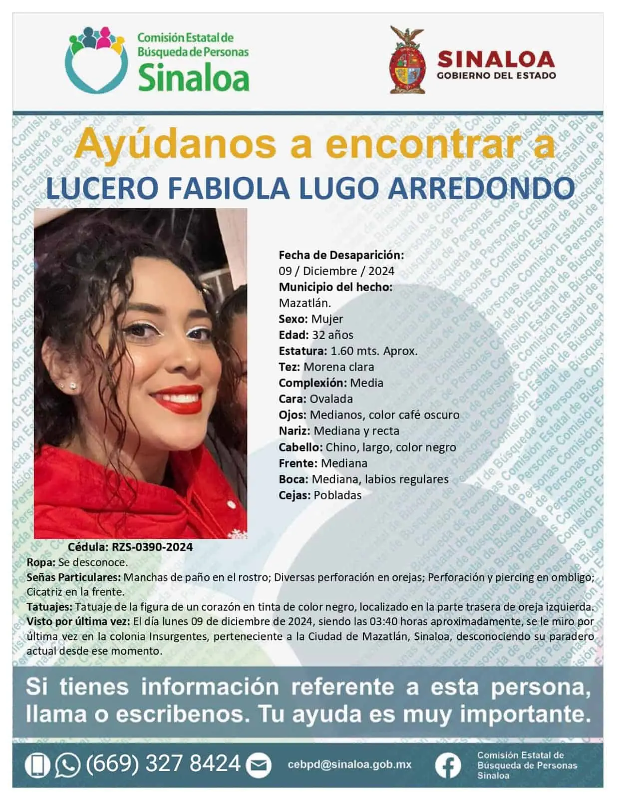 Fabiola Lugo Arredondo.