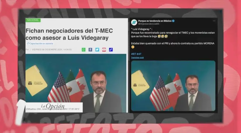 Mentira sobre Luis Videgaray como negociador del T-MEC. Mañanera del Pueblo. Mentira sobre Luis Videgaray como negociador del T-MEC. Mañanera del Pueblo.