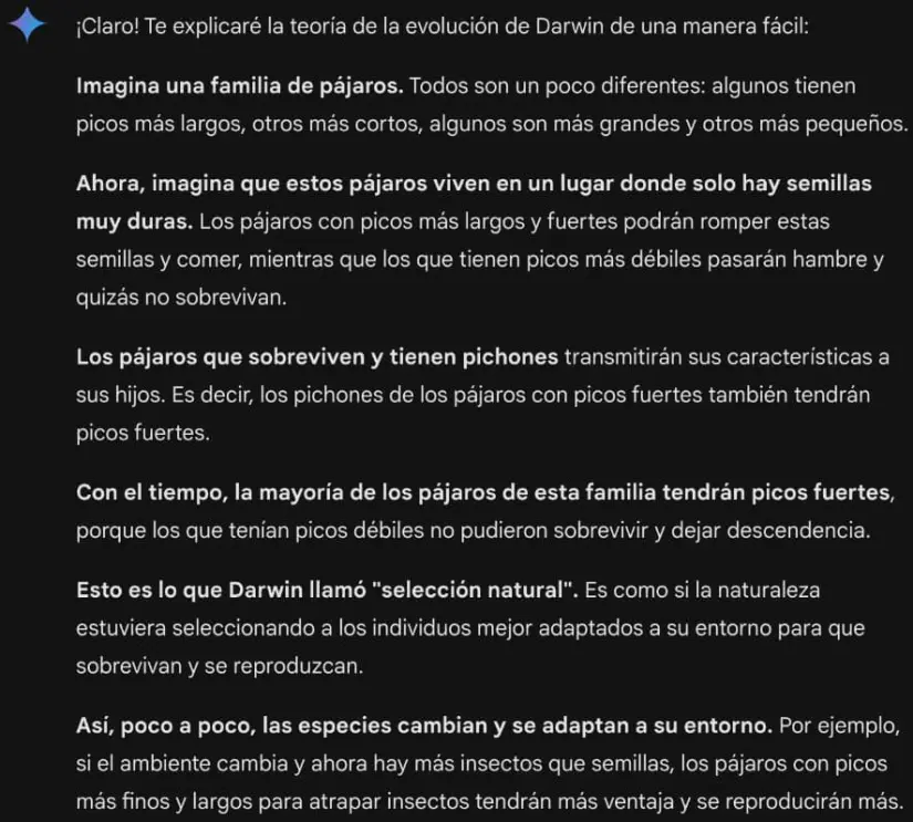 Respuesta: Investigación. Gemini.