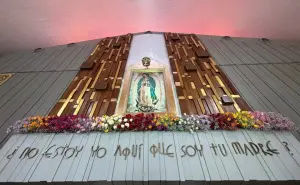 ¡Viva Culiacán, Viva la Virgen de Guadalupe!: así fueron las mañantias a la virgen en La Lomita