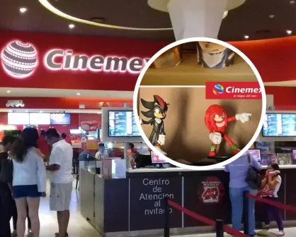 Cinemex tendrá un combo con vasos con figurín por el estreno de Sonic 3; precio y fecha de venta